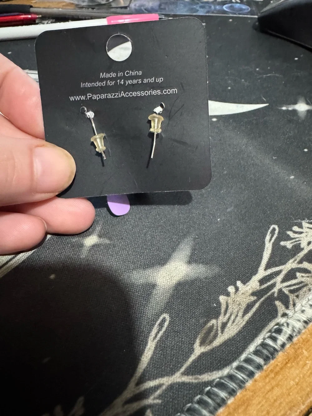 paparazzi Gold Bunny Stud Earrings